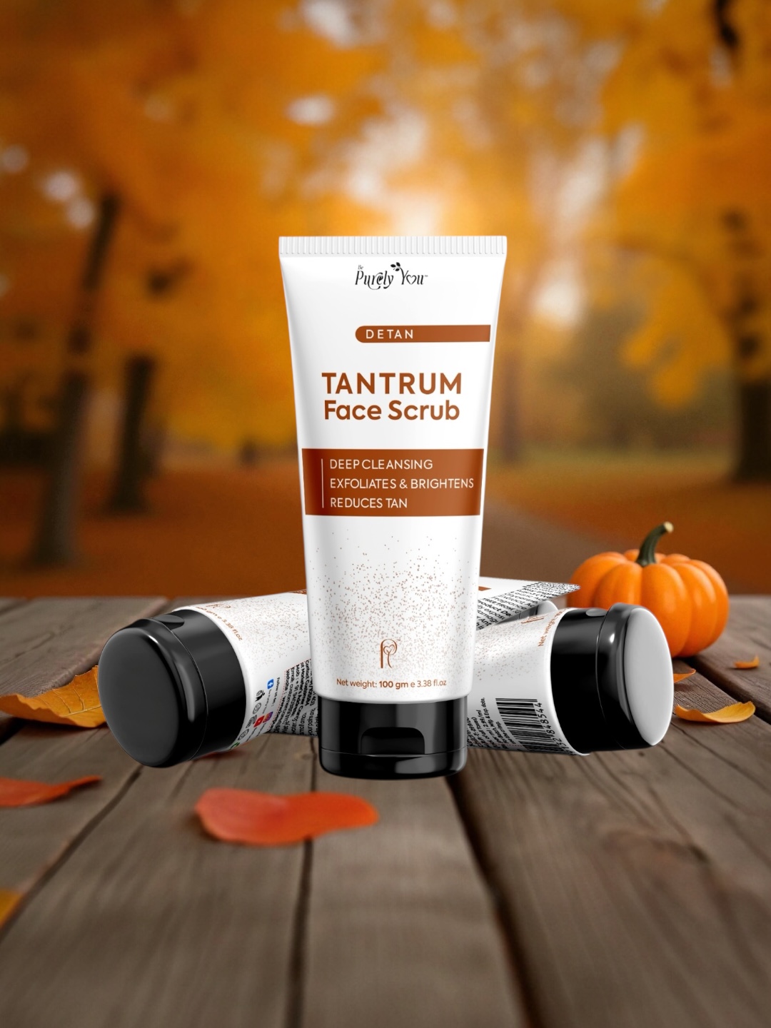 TanTrum Face Scrub De Tan